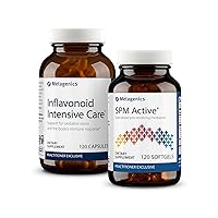 Metagenics Daily Joint Support Duo: SPM Active - 120 Softgels and Inflavonoid IC for Joint Comfort, Tissue Health & Minor Discomfort - 120 Capsules