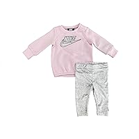 Nike Toddler Girls Fleece Tunic Sweatshirt and Leggings 2 Piece Set