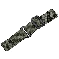 Hook Loop Adjustable Nylon Watch Strap Swiss-army Style Fastening Watch Band