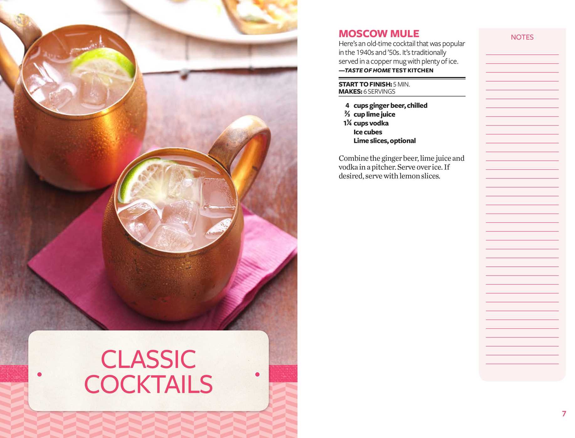 Taste of Home Happy Hour Mini Binder: More Than 100+ Cocktails, Mocktails, Munchies & More (TOH Mini Binder)