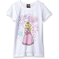 Nintendo Girls' Flower Princess Graphic T-shirt