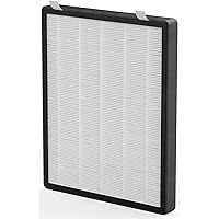 MOOKA H13 True HEPA Air Purifier Replacement Filter With Activated Carbon 4-in-1 For Large Room Filter Allergies Pollen Smoke Dust Pet Dander VOC