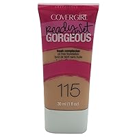COVERGIRL Ready Set Gorgeous Foundation Buff Beige 115, 1 oz (packaging may vary)