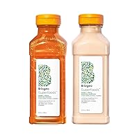 Briogeo Superfoods Mango + Cherry Balancing Shampoo and Conditioner Set, Replenish Dull, Dry Hair and Supports Healthy Hair and Scalp, Vegan, Phalate & Paraben-Free, 25 oz Briogeo Superfoods Mango + Cherry Balancing Shampoo and Conditioner Set, Replenish Dull, Dry Hair and Supports Healthy Hair and Scalp, Vegan, Phalate & Paraben-Free, 25 oz