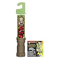 STAR WARS Micro Force Wow! Series 3 – Mini Collectible Figures in Lightsaber Toy Surprise Pack (Packaging My Vary)