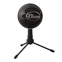 Logitech for Creators Blue Snowball iCE USB Microphone for Gaming, Streaming, Podcasting, Twitch, YouTube, Discord, Recording for PC and Mac, Plug & Play - White