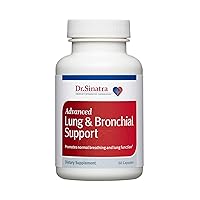 Dr. Sinatra Advanced Lung & Bronchial Support Supplement for Lung Health Support, Clear Breathing and Respiratory Function (60 Capsules, 30-Day Supply)