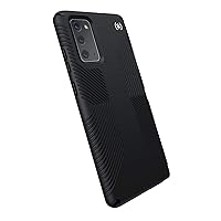 Speck Products Presidio2 Grip Samsung Note20 Case, Black/Black/White