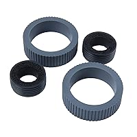 YANZEO PA03670-0001 PA03670-0002 Pickup roller tire Compatible with fi-7160 fi-7260 fi-7180 fi-7280 Pick Roller Tire