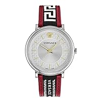 Versace V-Circle Collection Luxury Men's Watch Timepiece