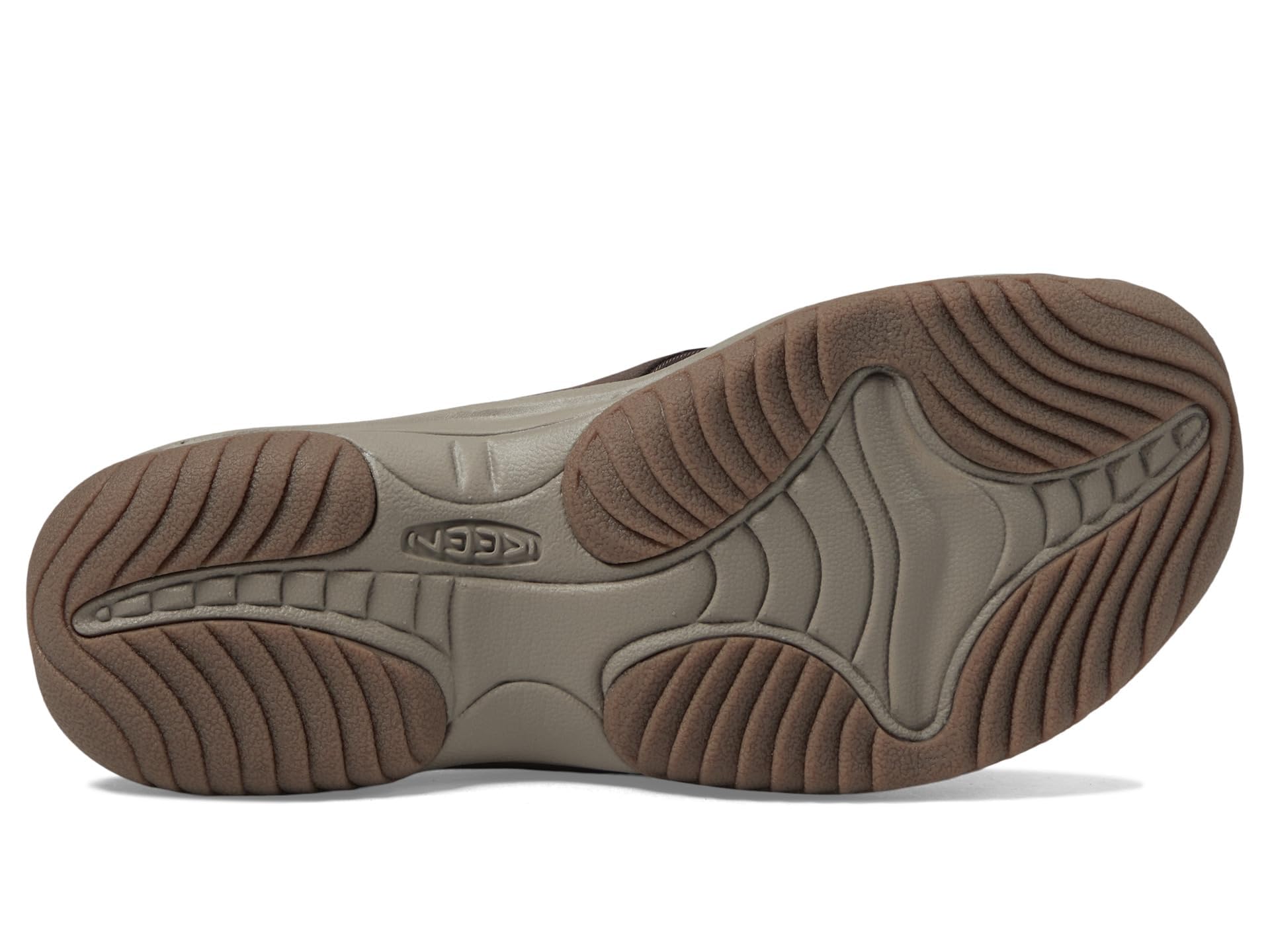 KEEN Men's Waimea H2 Toe Protecting Flip-Flops, Java/Plaza Taupe, 12