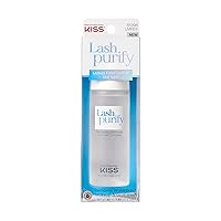 Lash Purify Eye Makeup Remover & False Eyelash Cleanser/Conditioner, Gentle 3-in-1 Formula Removes Lash Glue & Waterproof Makeup, Net Wt. 50 ml (1.69 US fl. oz.)
