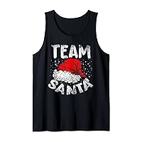 Team Santa Santa Claus Partner Look Ugly Xmas Tank Top