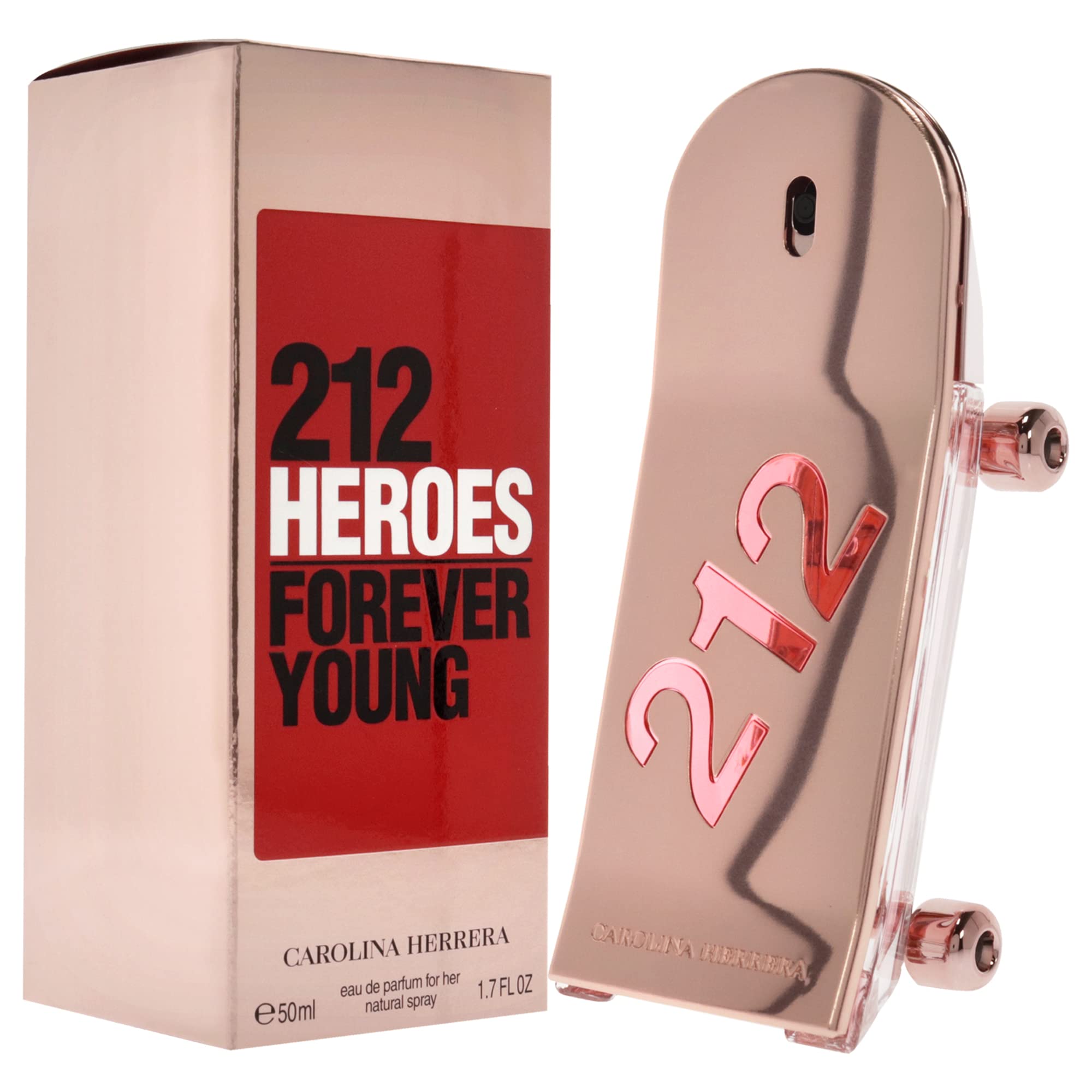 Carolina Herrera 212 Heroes Forever Young EDP Spray Women 1.7 oz