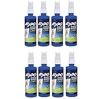 Dry Erase Surface Cleaner, 8oz Spray Bottle [Pack of 8]