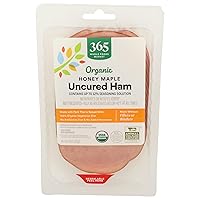 365 by Whole Foods Market, Ham Honey Maple Sliced Organic, 6 Ounce