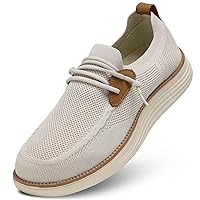 Mens Casual Loafers Shoes Slip On Walking Dress Sneakers Mesh Business Oxfords Work Lightweight Soft Sole Zapatos