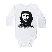 Che Guevara Baby Onesie, Self Portrait Romper, Rebel Unisex New Born Bodysuit