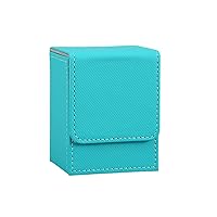 PU Leather Deck Game Card Box Card Game Box Case For Playing Cards Card Storage Box Trading Card Carrying Box Trading Card Storage