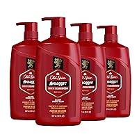 Red Zone Swagger Scent Body Wash for Men, 30 Ounce (Pack of 4)