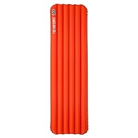 Big Agnes Insulated Air Core Ultra Sleeping Pad, Orange, 25x72 (Wide Regular)