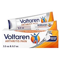 Voltaren Arthritis Pain Gel for Powerful Topical Arthritis Pain Relief - NEW Easy Open Cap - 100 g Tube And 20 g Travel Size Tube