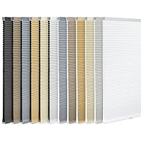 Cordless Cellular Shades, Light Filtering Honeycomb Shade Pleated Blinds for Windows Size 32'' W x 64'' H, Cream