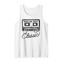 Best Of 1921 Limited Edition Birthday Gifts Cassette Tape Tank Top