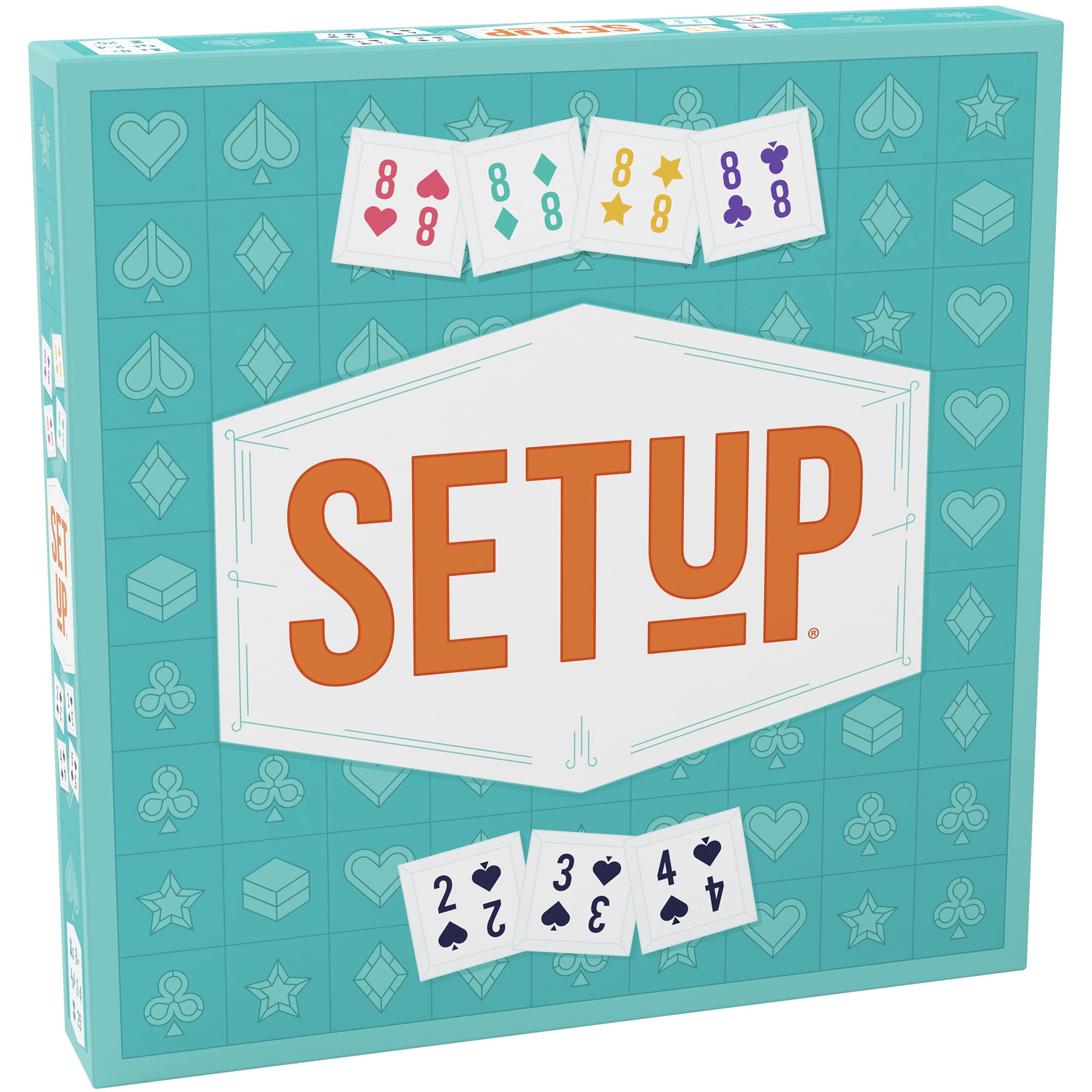 Setup Board Game | Fun Family Game for Game Night | Rummy Style Strategy Game for Kids and Adults | Cooperative Game | Ages 8+ | 2-4 Players | Average Playtime 25 Minutes | Made by Bezzerwizzer