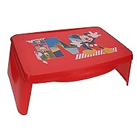 Disney's Mickey Mouse, Goofy, Donald, and Pluto Foldable Storage Activity Tray for Coloring, Homework, Crafts, and More