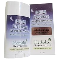Nighttime Detox Cleansing Deodorant, 2.5 Ounce