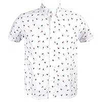 Mens Off White Printed Shirt SURF3813