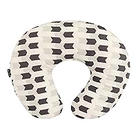 Beeboo Nursing Pillow and Positioner, Breastfeeding and Bottlefeeding Pillow, Removable and Washable Pillow Cover, Soft and Breathable Fabric, Fawn Brown