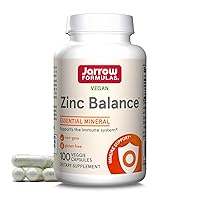 B-Complex 100 Capsules and Zinc Balance 100 Servings - Cellular Energy, Immune Health and Stress Management Supplement Bundle