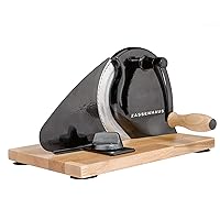 Zassenhaus Manual Bread Slicer, Classic Hand Crank Home Bread Slicer (Black) 11.75 Inch by 8 Inch Zassenhaus Manual Bread Slicer, Classic Hand Crank Home Bread Slicer (Black) 11.75 Inch by 8 Inch