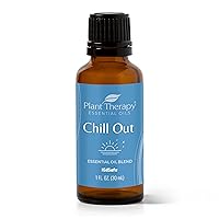 Plant Therapy Chill Out Essential Oil Blend for Stress & Calming Relief 100% Pure, Undiluted, Natural Aromatherapy, Therapeutic Grade 30 mL (1 oz)