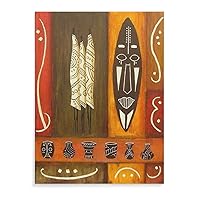 African Art Painting Poster African Women Painting African Pottery Painting Poster Wall Art Paintings Canvas Wall Decor Home Decor Living Room Decor Aesthetic 24x32inch(60x80cm) Unframe-style