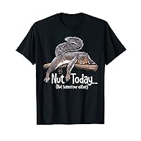 Nut Today Nut Tomorrow Either - Squirrel T-Shirt