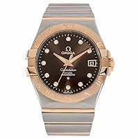 Omega Men's 12320352063001 Constellation Brown Watch