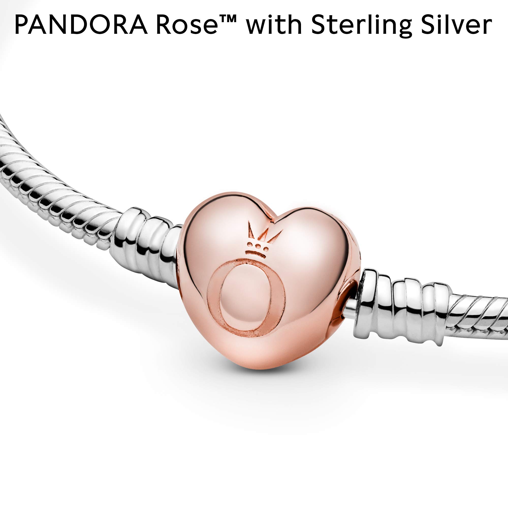 Buy One Get Two Free Pandora 925 Sterling Silver Heart Clasp Snake Chain  Bracelet For Best Friend Jewelry Gift