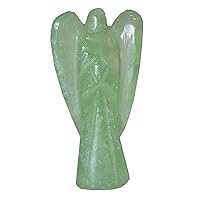 Angel - Green Fluorite Size - 2 inch Natural Healing Crystal Reiki Chakra Stone