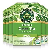 Green Tea (Green Tea Matcha, 16 Count (Pack of 6) 96 Tea Bags Total