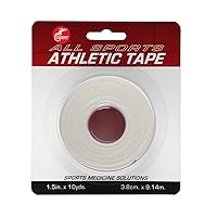 Team Color Athletic Tape, Easy Tear Tape for Ankle, Wrist, & Injury Taping, Protect & Prevent Injuries, Promote Healing, Athletic Training Supplies, 1.5