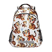 Cartoon Tiger School Backpack for Kid 5-13 yrs,Cartoon Tiger Backpack Kindergarten School Bag,3
