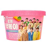 EATSON Tteokpokki with KPOP SEVENTEEN (6 pack) - Rose Cheese from Korea