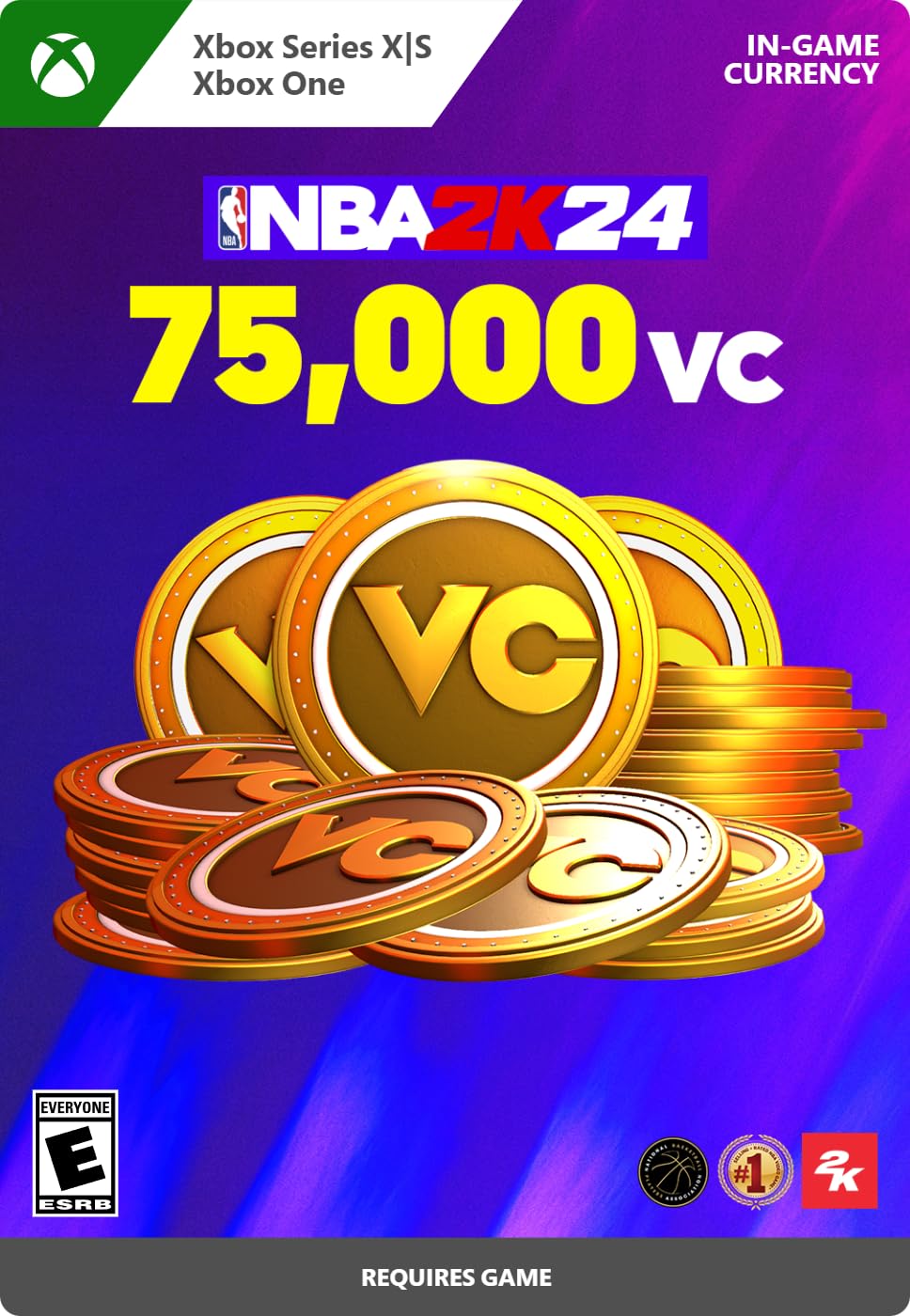 NBA 2K24: 75,000 VC - Xbox [Digital Code]