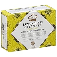 Nubian Lemongrass and Tea Tree Bar Soap 5 oz. ( Pack Of 3 )