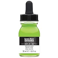 Liquitex Professional Acrylic Ink, 1-oz (30ml) Jar, Vivid Lime Green