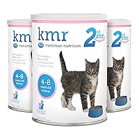 Pet-Ag KMR 2nd Step Kitten Weaning Food - 14 oz, Pack of 3 - Powdered Kitten Weaning Formula with DHA, Natural Milk Protein, Vitamins & Minerals for Kittens 4-8 Weeks Old - Easy to Digest