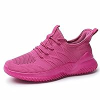 Women's Ladies Tennis Shoes Running Walking Sneakers Work Casual Comfor Lightweight Non-Slip Gym Trainers